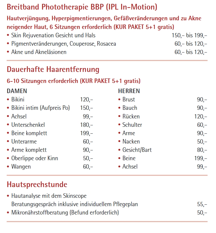 Preisliste 2 2023 ©MedStyle